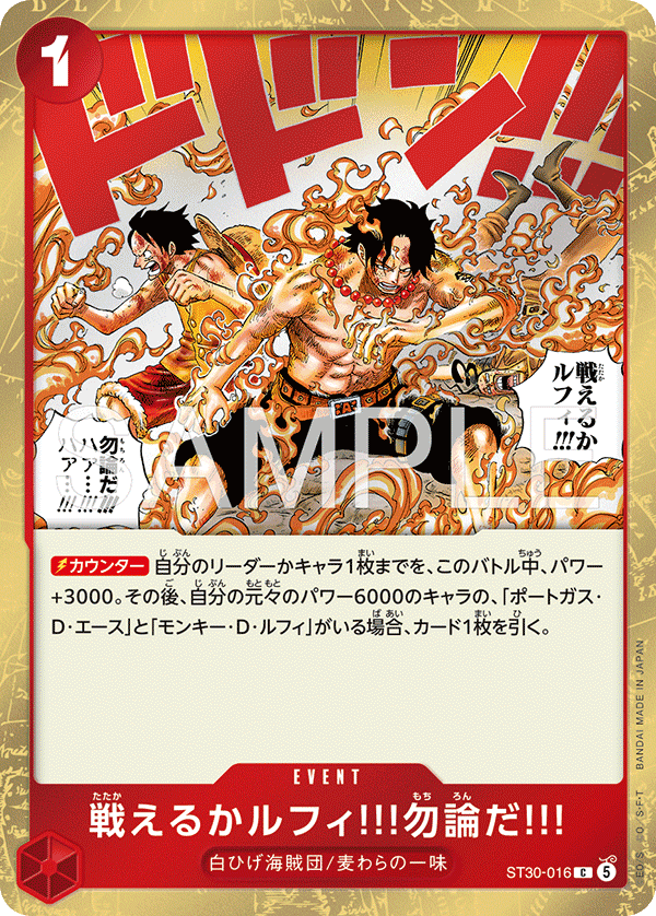 戦えるかルフィ!!!勿論だ!!!